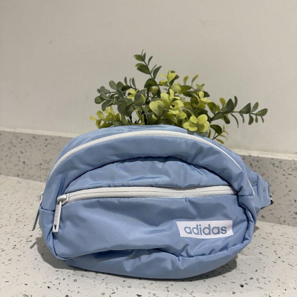 Adidas Core Waist Pack Blue Fannypack - Picture 4 of 6